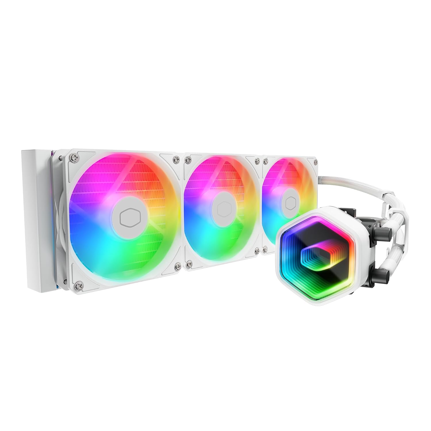 CoolerMaster MasterLiquid 360 Core II ARGB White - MLW-D36M-A18PA-R1