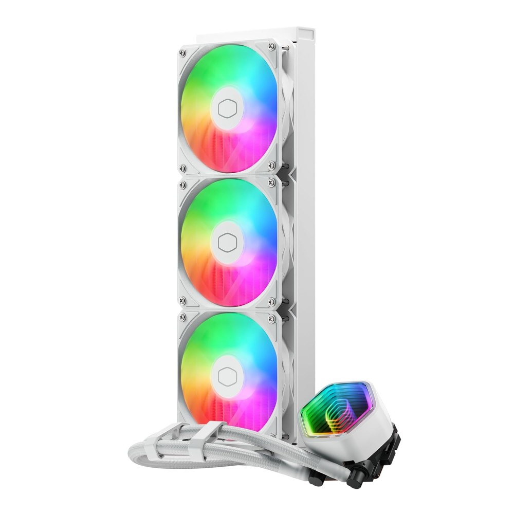 CoolerMaster MasterLiquid 360 Core II ARGB White