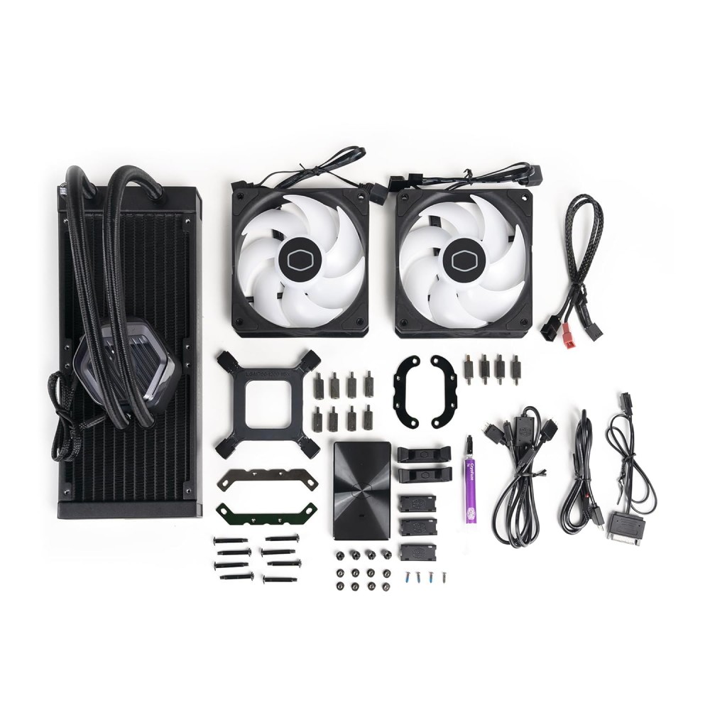 CoolerMaster MasterLiquid 240 Atmos ARGB Black CoolerMaster MasterLiquid 240 Atmos ARGB Black