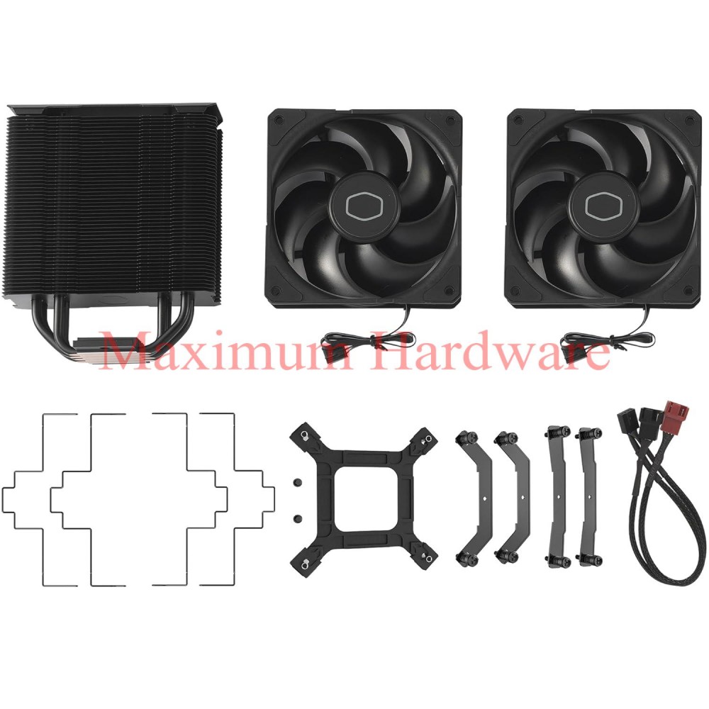 Cooler Master Hyper 212 Black X Duo CPU Air Cooler Black