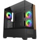 Cooler Master Elite 690 Wood ARGB Mid Tower Case Black