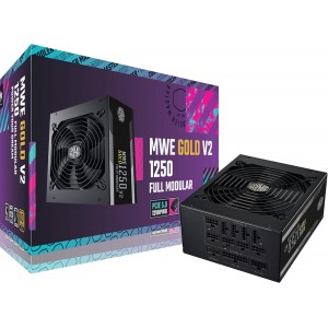 Cooler Master MWE Gold 1250 V2 ATX3.1 Full Modular 1250W 80Plus Gold