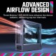 Cooler Master TD500 MAX ARGB Mid-Tower (Included GX II 850W GOLD + ML360 ATMOS MAX + 3x MOBIUS 120P ARGB)