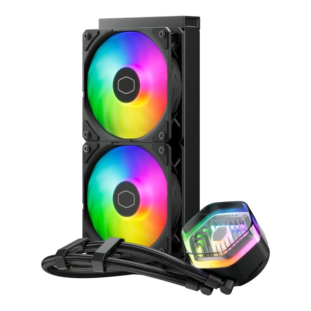 CoolerMaster MasterLiquid 240 Atmos ARGB Black CoolerMaster MasterLiquid 240 Atmos ARGB Black