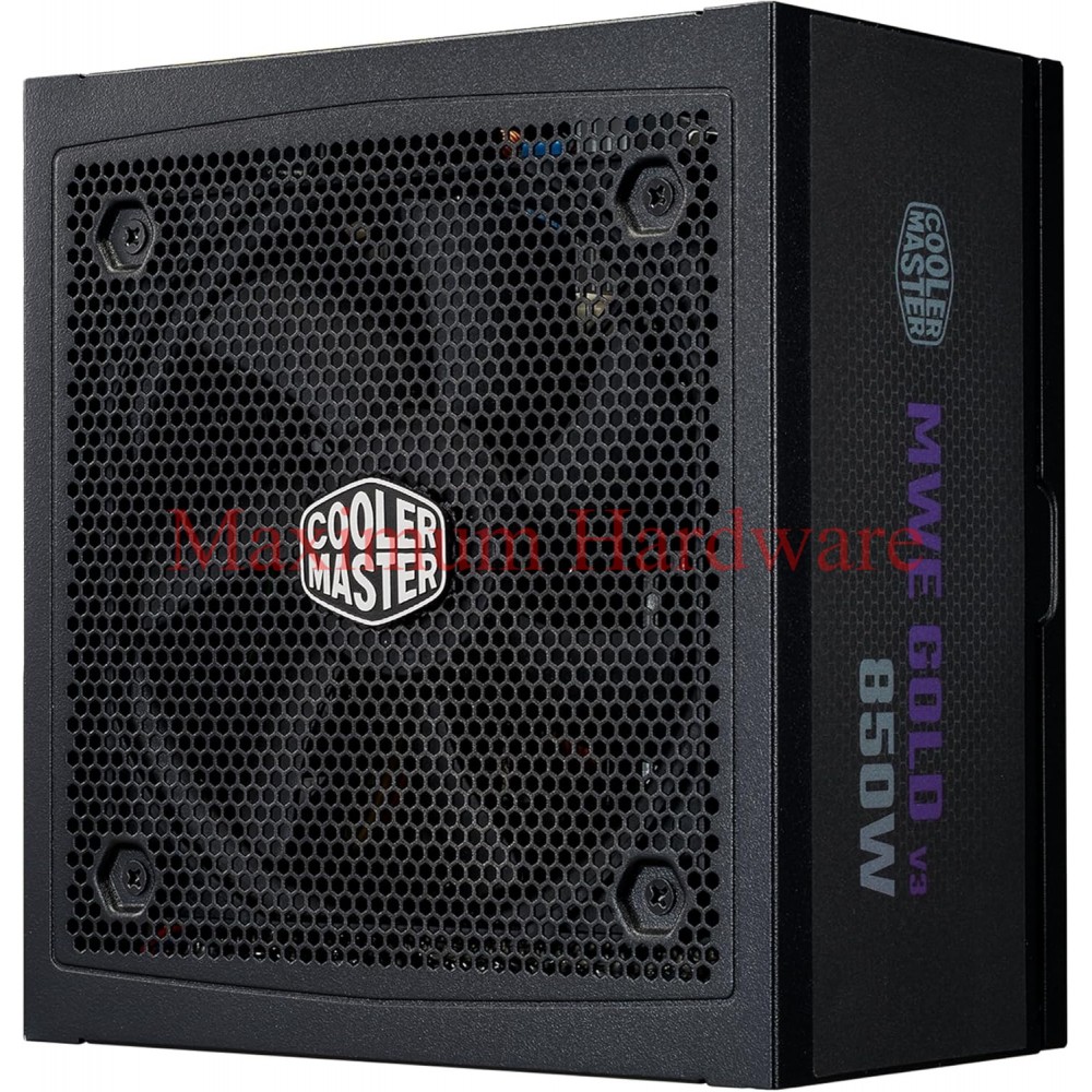 Cooler Master MWE Gold 850 V3 ATX 3.1 Full Modular PSU, 850W, 80+ Gold
