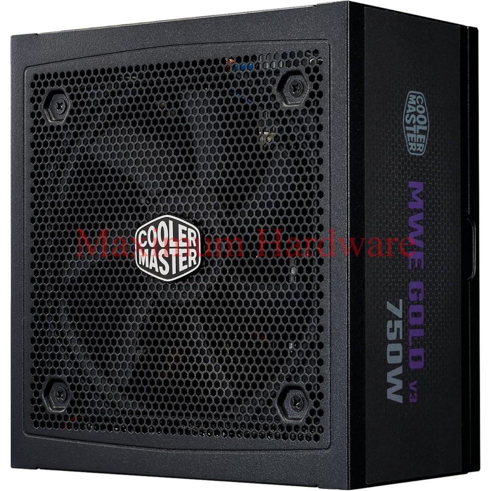 Cooler Master MWE Gold 750 V3 ATX 3.1 Full Modular PSU, 750W, 80+ Gold