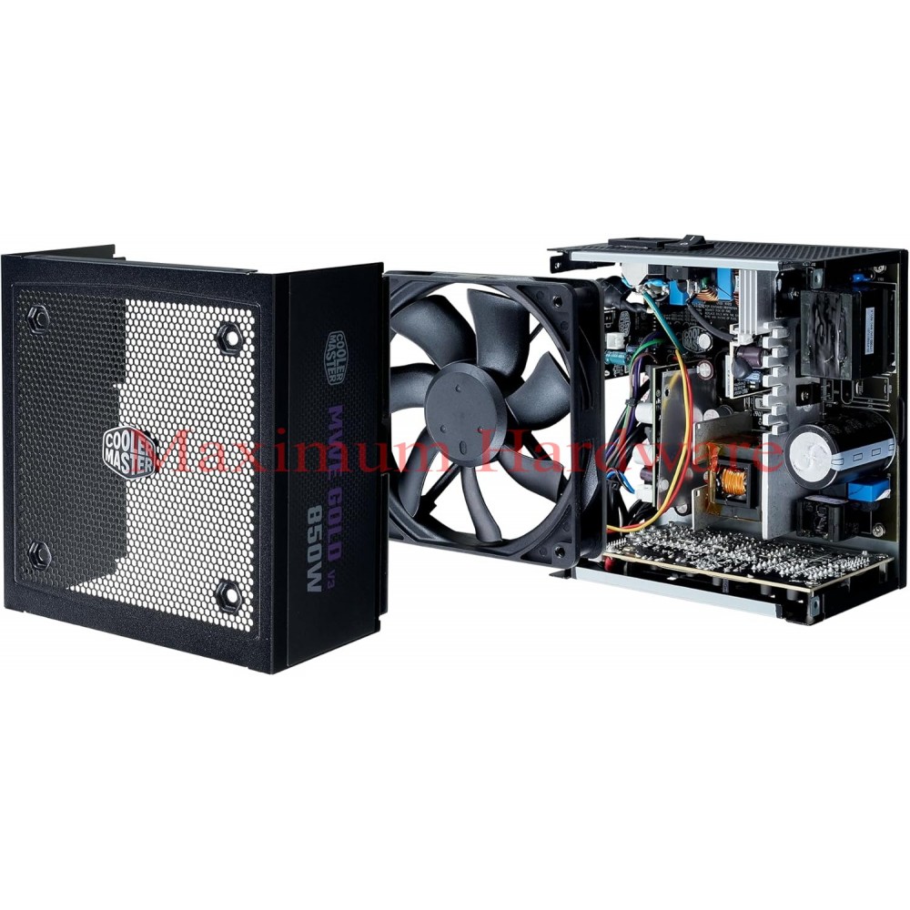 Cooler Master MWE Gold 850 V3 ATX 3.1 Full Modular PSU, 850W, 80+ Gold