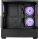 Cooler Master Elite 690 Wood ARGB Mid Tower Case Black