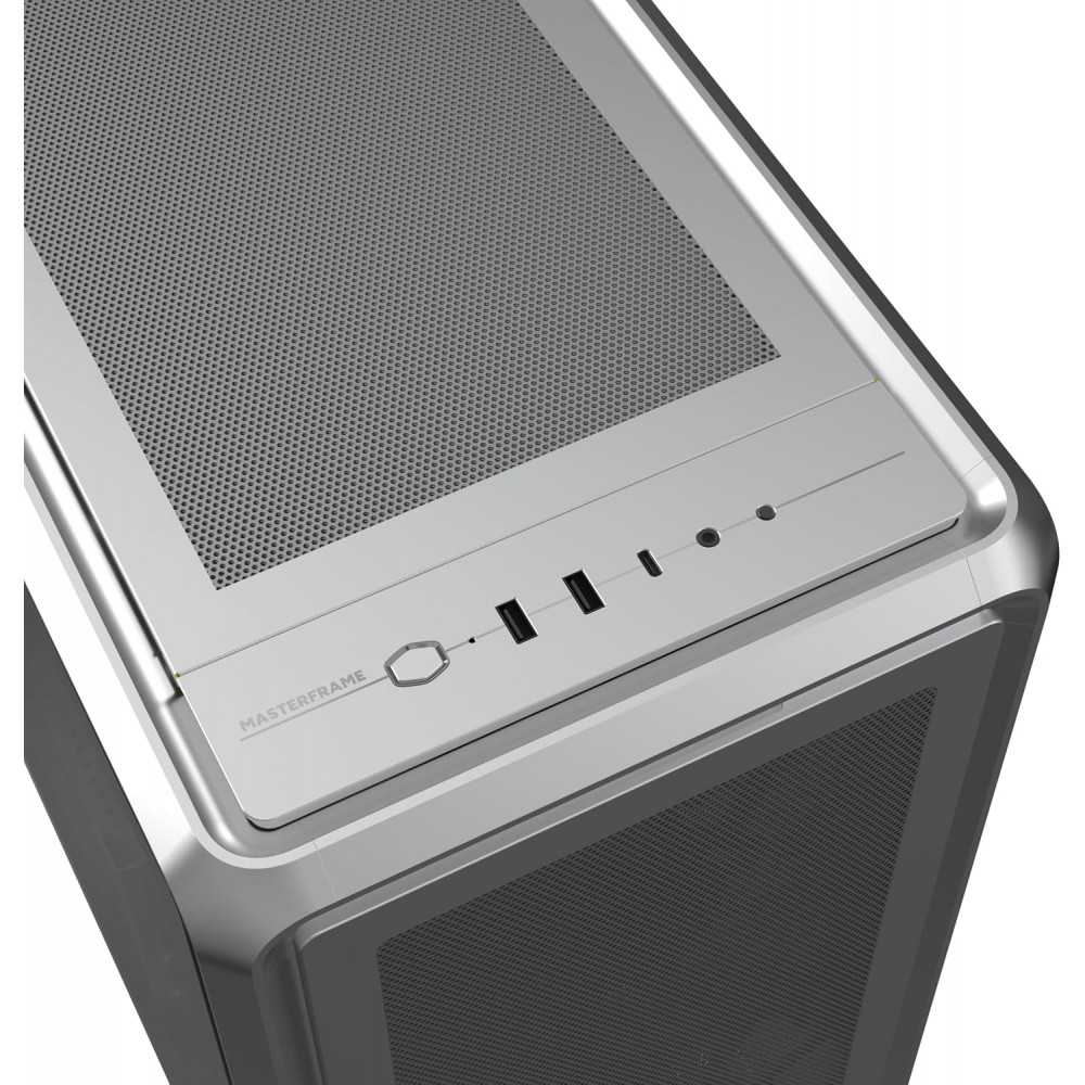 Cooler Master MasterFrame 600 Mesh ARGB Mid Tower Case Silver