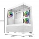 Cooler Master Elite 690 Wood ARGB Mid Tower Case White
