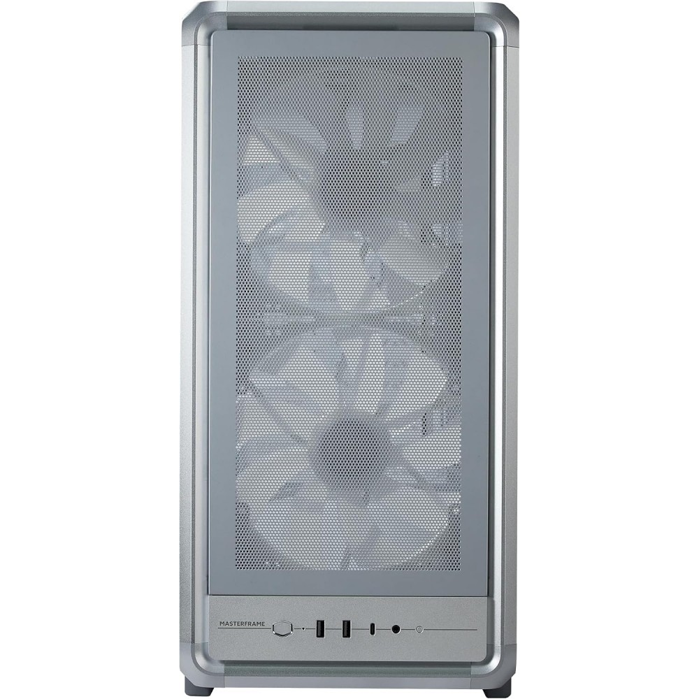 Cooler Master MasterFrame 500 Mesh ARGB Mid Tower Case Silver Cooler Master MasterFrame 500 Mesh ARGB Mid Tower Case Silver