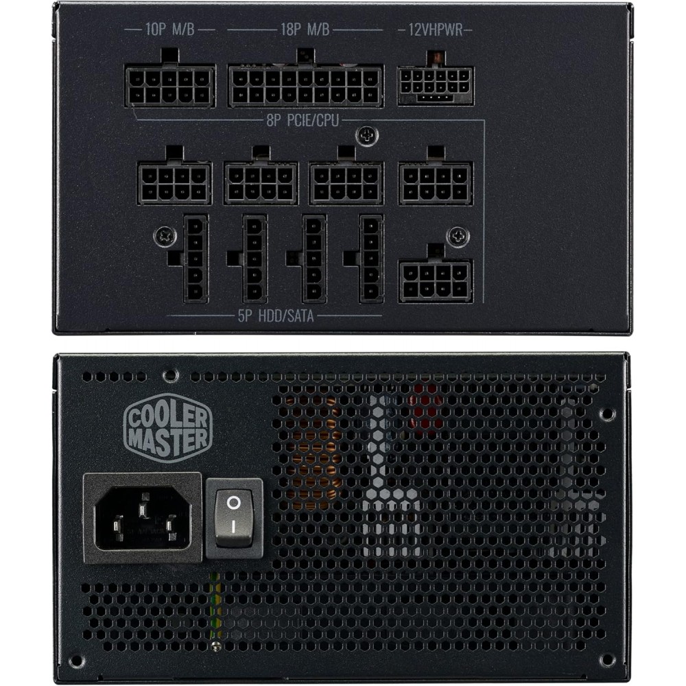 Cooler Master MWE Gold 1050 V2 ATX3.1 Full Modular 1050W 80Plus Gold