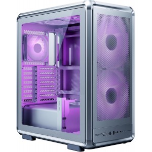 Cooler Master MasterFrame 500 Mesh ARGB Mid Tower Case Silver