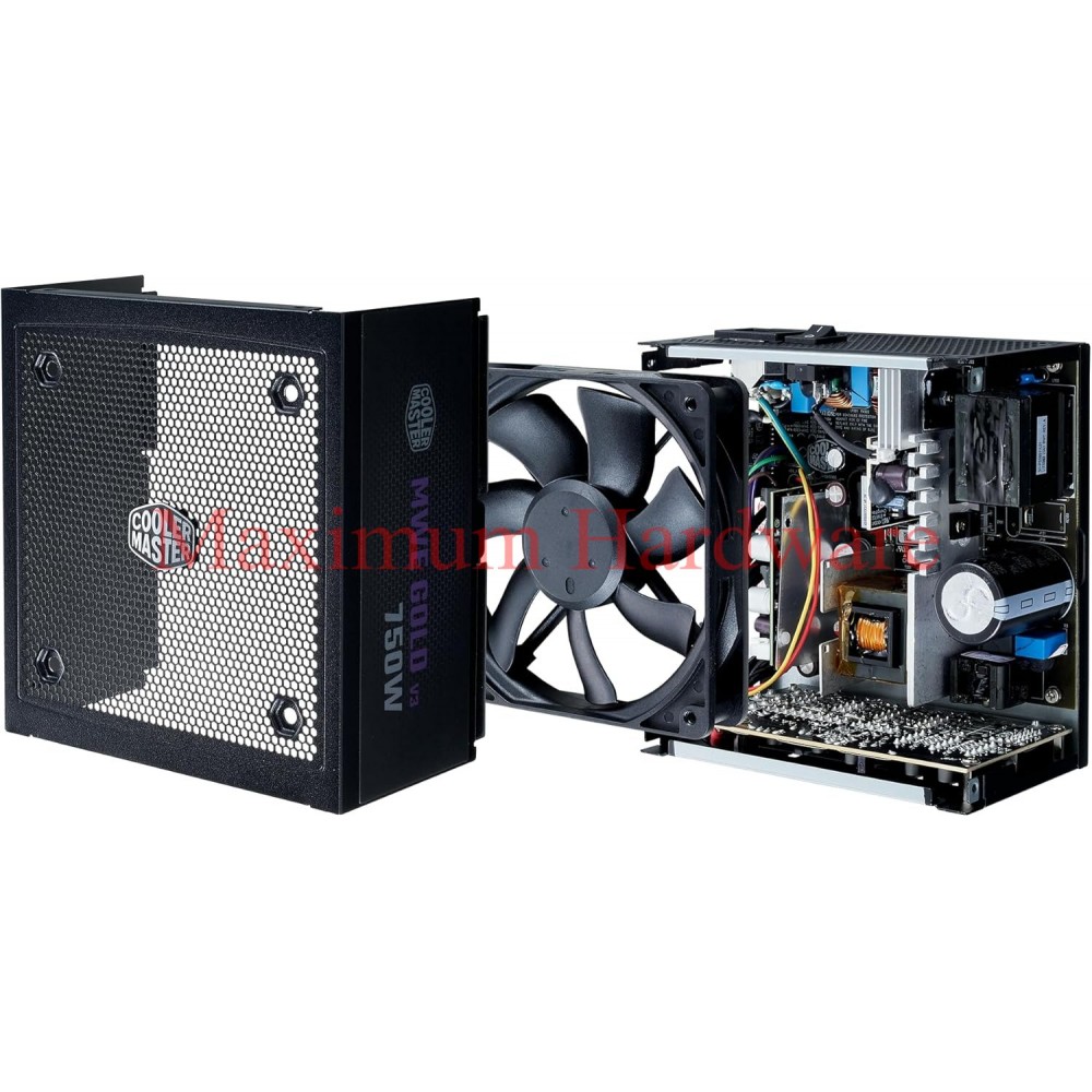 Cooler Master MWE Gold 750 V3 ATX 3.1 Full Modular PSU, 750W, 80+ Gold