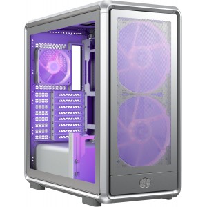 Cooler Master MasterFrame 600 Mesh ARGB Mid Tower Case Silver