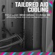 Cooler Master TD500 MAX ARGB Mid-Tower (Included GX II 850W GOLD + ML360 ATMOS MAX + 3x MOBIUS 120P ARGB)