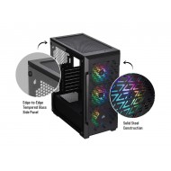 Corsair iCUE 220T RGB Airflow Mid-Tower Case — Black