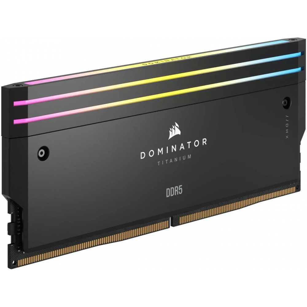 CORSAIR Dominator Titanium RGB 96GB (2x48GB) 6600MHz CL32 DDR5 CORSAIR Dominator Titanium RGB 96GB (2x48GB) 6600MHz CL32 DDR5