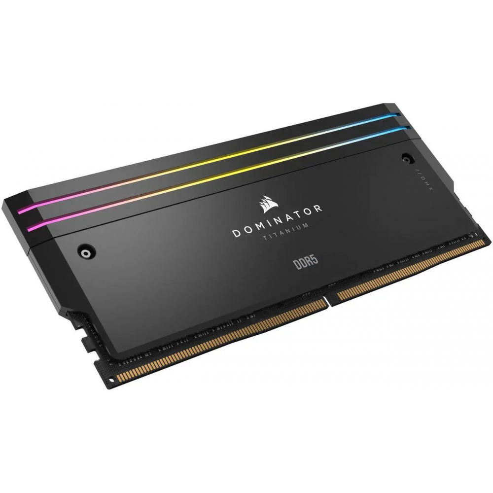 CORSAIR Dominator Titanium RGB 96GB (2x48GB) 6600MHz CL32 DDR5 CORSAIR Dominator Titanium RGB 96GB (2x48GB) 6600MHz CL32 DDR5