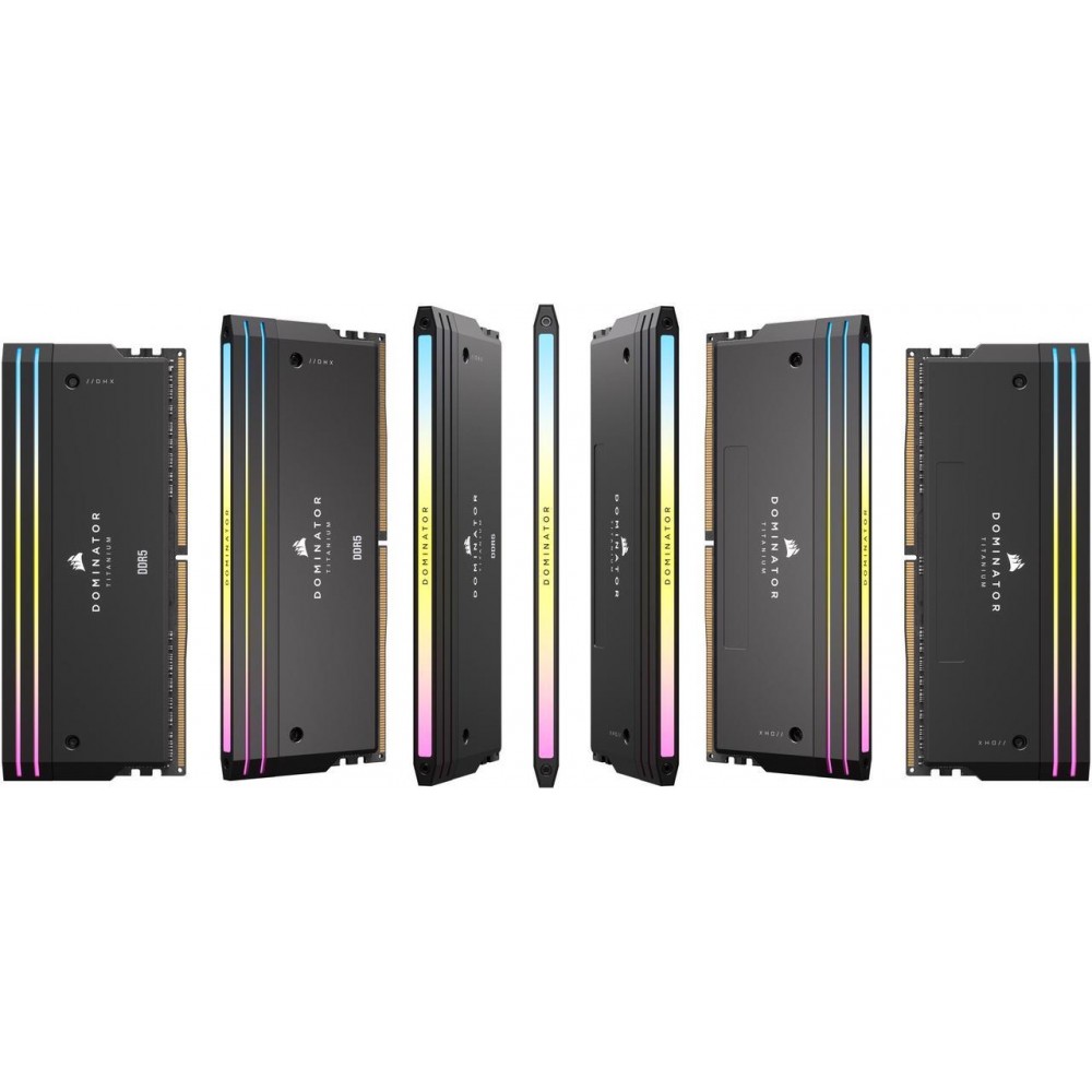 CORSAIR Dominator Titanium 96GB (2 x 48GB) DDR5 6600 (Black)