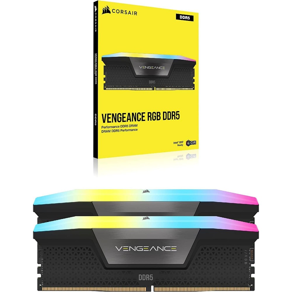 CORSAIR VENGEANCE RGB 64GB (2x32GB) 6000MHz CL30 DDR5