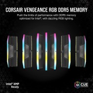 CORSAIR VENGEANCE RGB 64GB (2x32GB) 6400MHz CL32 DDR5