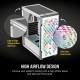 Corsair iCUE 220T RGB Mid-Tower Case — White