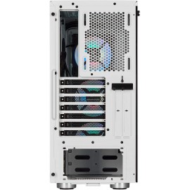 Corsair iCUE 465X RGB Mid-Tower ATX Smart Case — White