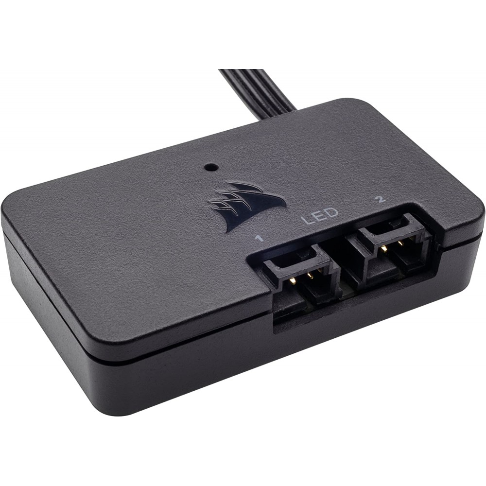 Corsair LL120 RGB, 120mm Dual Light Loop RGB LED PWM Fan, 3 Fan Pack with Lighting Node PRO Corsair LL120 RGB, 120mm Dual Light Loop RGB LED PWM Fan, 3 Fan Pack with Lighting Node PRO