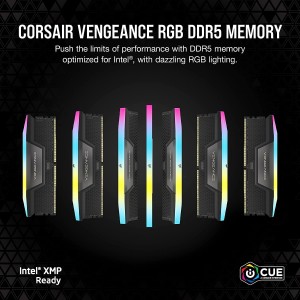 CORSAIR VENGEANCE RGB 64GB (2x32GB) 6000MHz CL30 DDR5