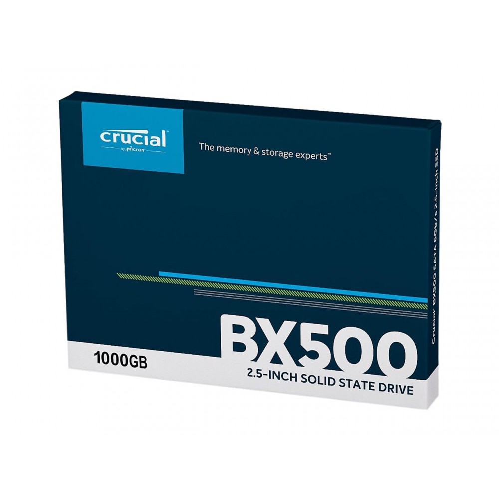 Crucial BX500 2.5'' SSD 1TB (R 540 / W 500)
