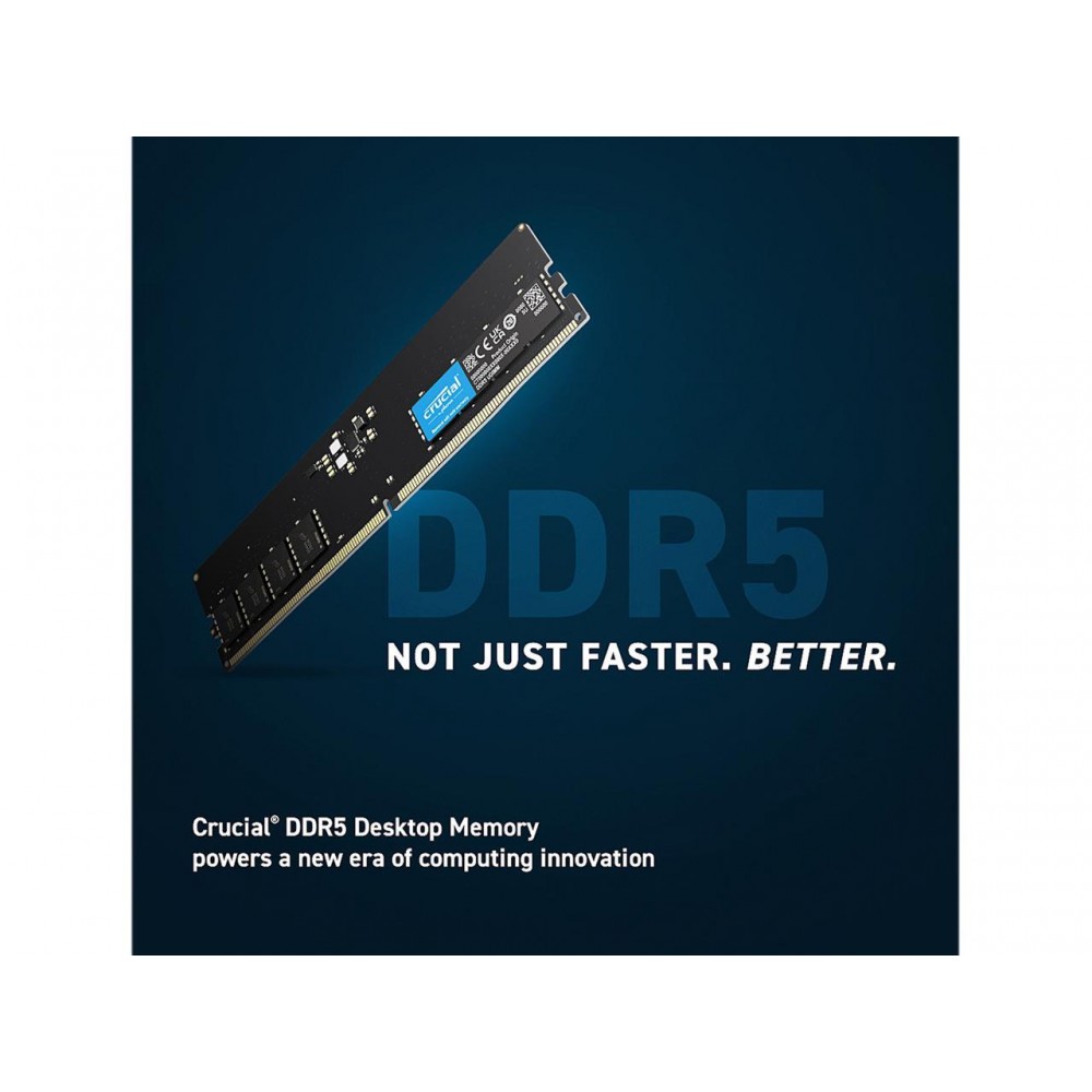 Crucial 32GB DDR5 4800Mhz CL40