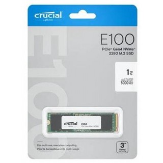 Crucial E100 GEN 4.0 NVMe 1TB (R 5000 / W 4500) - CT1000E100SSD8