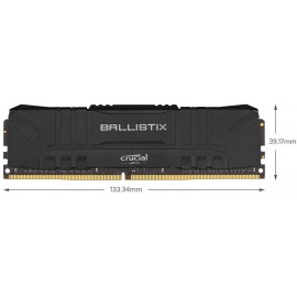 Crucial Ballistix 16GB Kit (2 x 8GB) DDR4-3200 1.35V (Black)