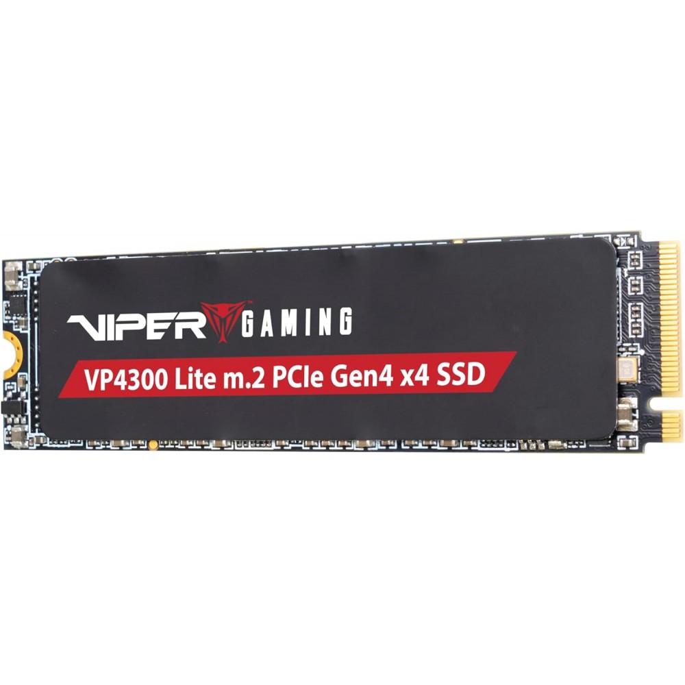 Patriot Viper Gaming VP4300 Lite M.2 2280 1TB PCIe Gen4 x4, NVMe Patriot Viper Gaming VP4300 Lite M.2 2280 1TB PCIe Gen4 x4, NVMe