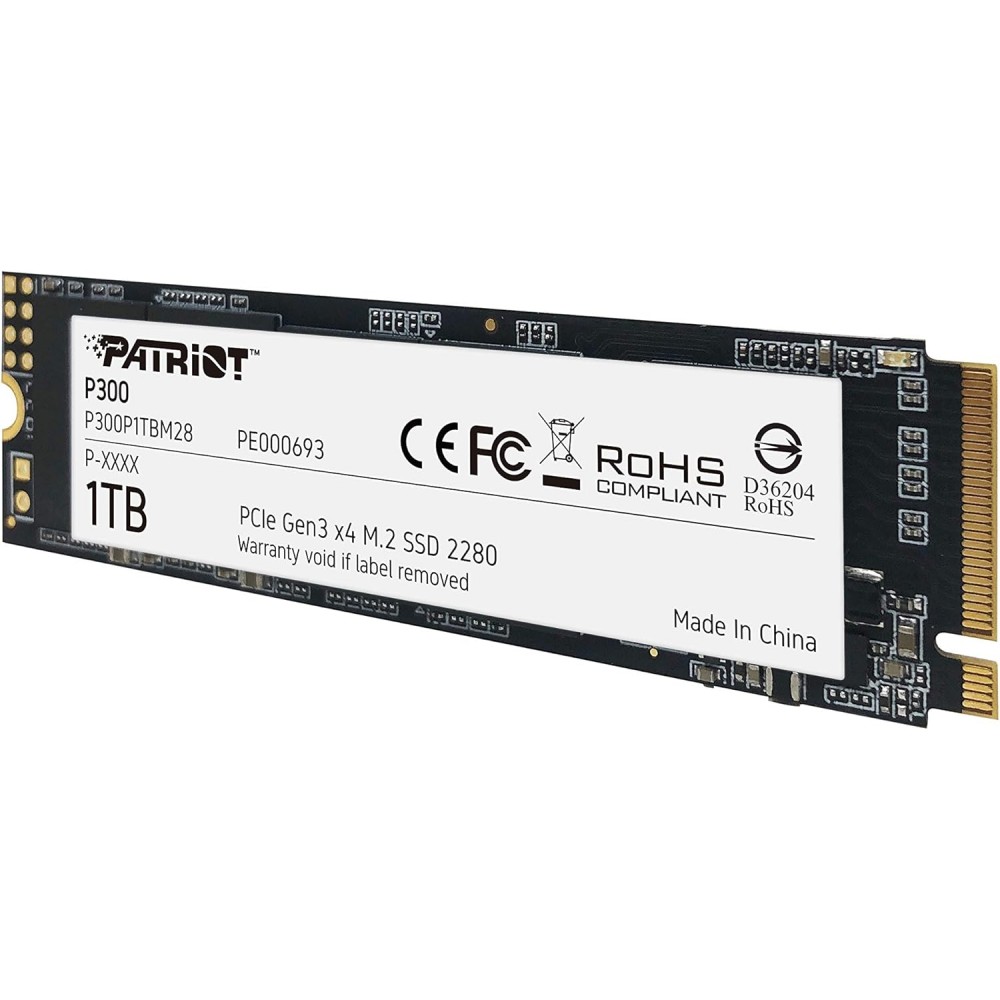 Patriot P300 M.2 2280 1TB PCIe Gen3 x4, NVMe 1.3