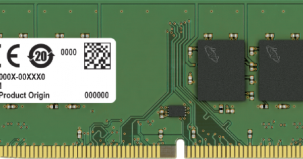 Crucial RAM 16Go Kit (2x8Go) DDR4 3200MHz CL22 (ou 2933MHz ou 2666MHz