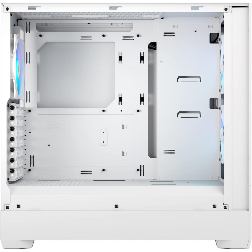 Fractal Design Pop Air RGB White TG Clear Tint Mid Tower Case
