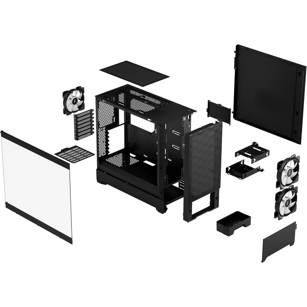 Fractal Design Pop Air RGB Black TG Clear Tint Mid Tower Case