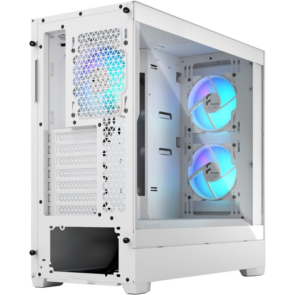 Fractal Design Pop Air RGB White TG Clear Tint Mid Tower Case