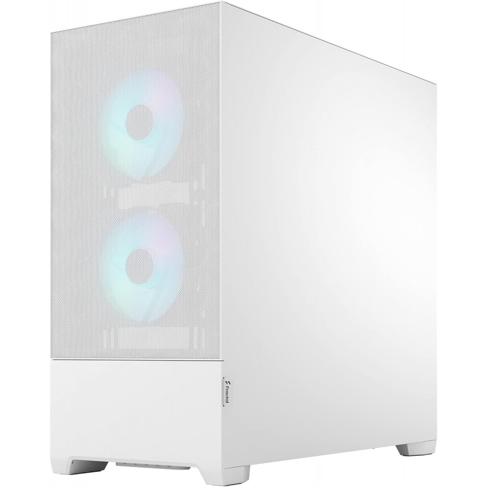 Fractal Design Pop Air RGB White TG Clear Tint Mid Tower Case