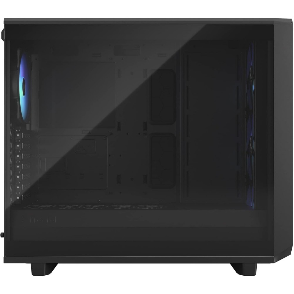 Fractal Design Meshify 2 Lite RGB - Black TG Light Tint Mid Tower Case Fractal Design Meshify 2 Lite RGB - Black TG Light Tint Mid Tower Case