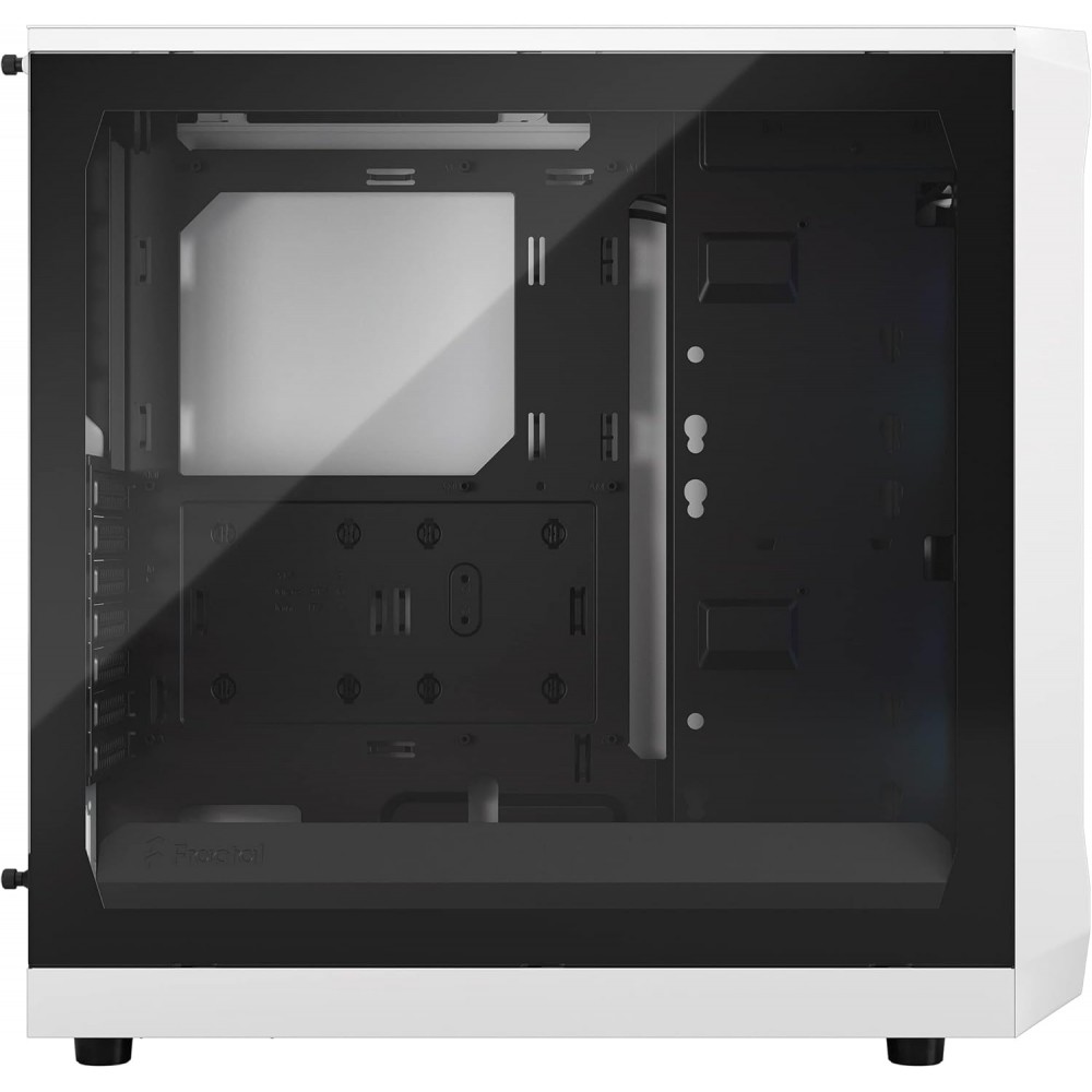 Fractal Design Focus 2 RGB - White TG Clear Tint Mid Tower Case