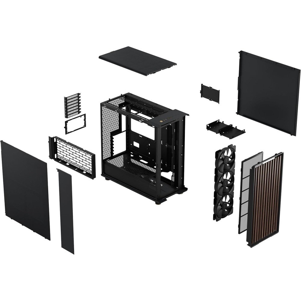 Fractal Design North XL - Charcoal Black Mesh Full Tower Case Fractal Design North XL - Charcoal Black Mesh Full Tower Case