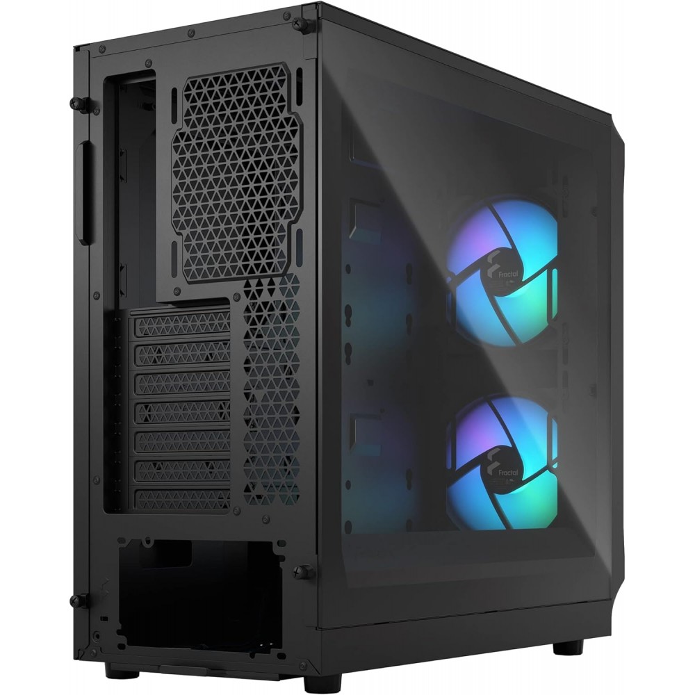 Fractal Design Focus 2 RGB - Black TG Clear Tint Mid Tower Case