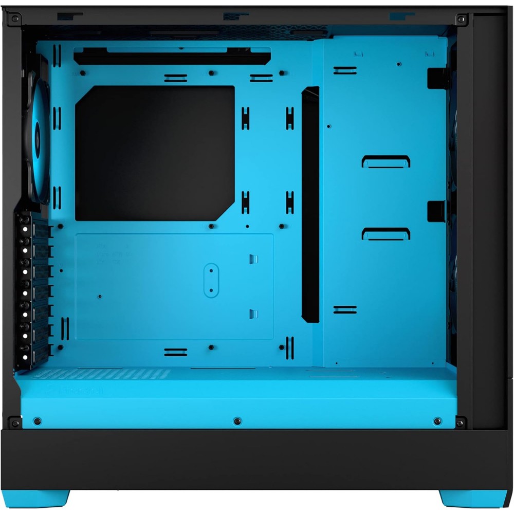 Fractal Design Pop Air RGB Cyan Core TG Clear Tint Mid Tower Case