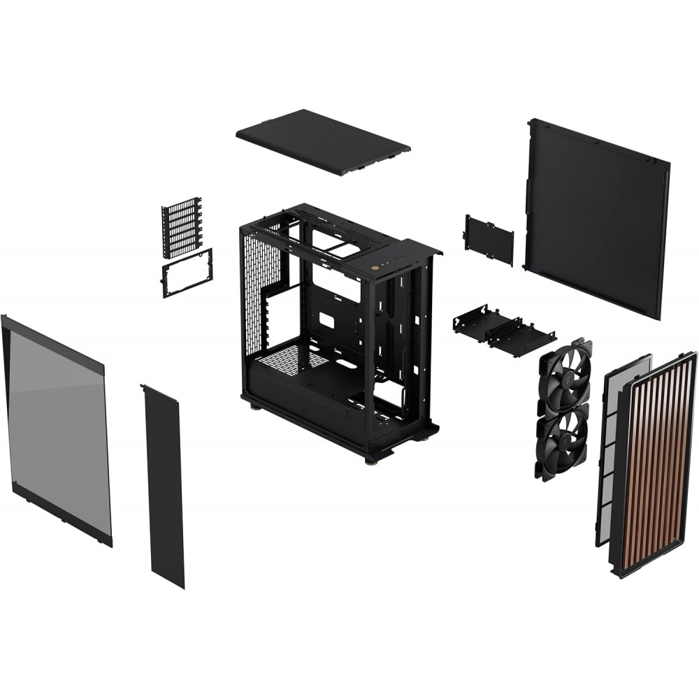Fractal Design North - Charcoal Black TG Dark Mid Tower Case