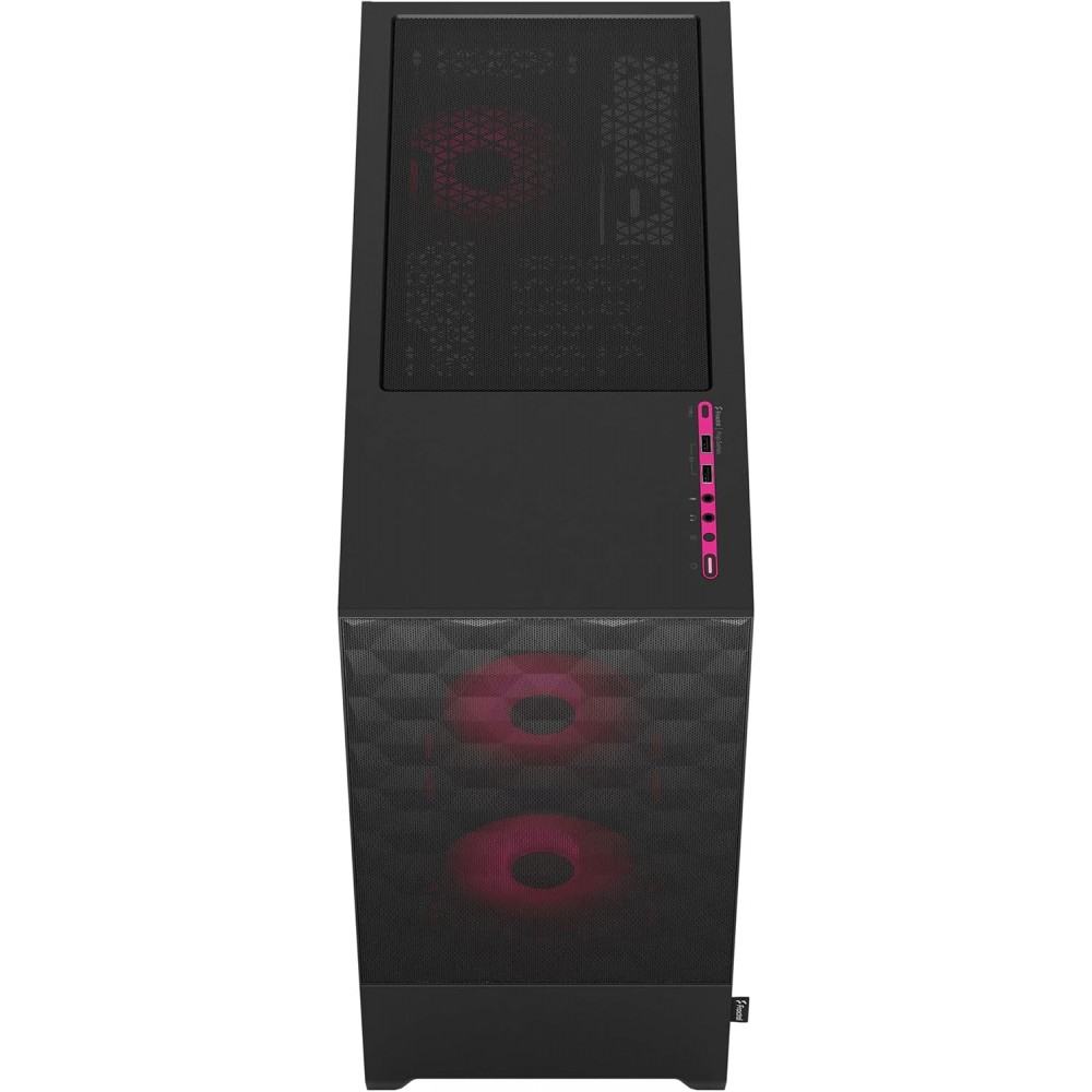 Fractal Design Pop Air RGB Magenta Core TG Clear Tint Mid Tower Case Fractal Design Pop Air RGB Magenta Core TG Clear Tint Mid Tower Case