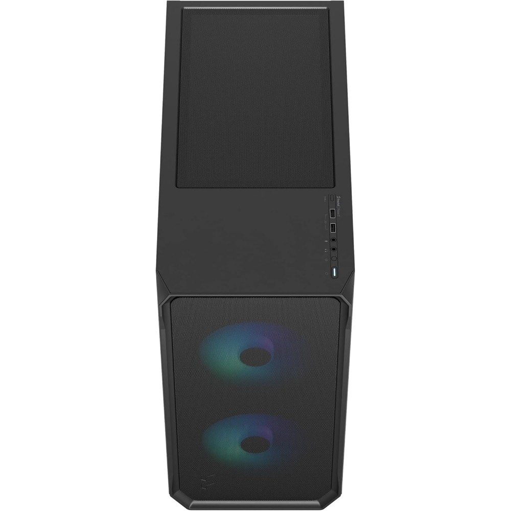 Fractal Design Focus 2 RGB - Black TG Clear Tint Mid Tower Case