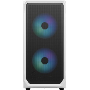 Fractal Design Focus 2 RGB - White TG Clear Tint Mid Tower Case 